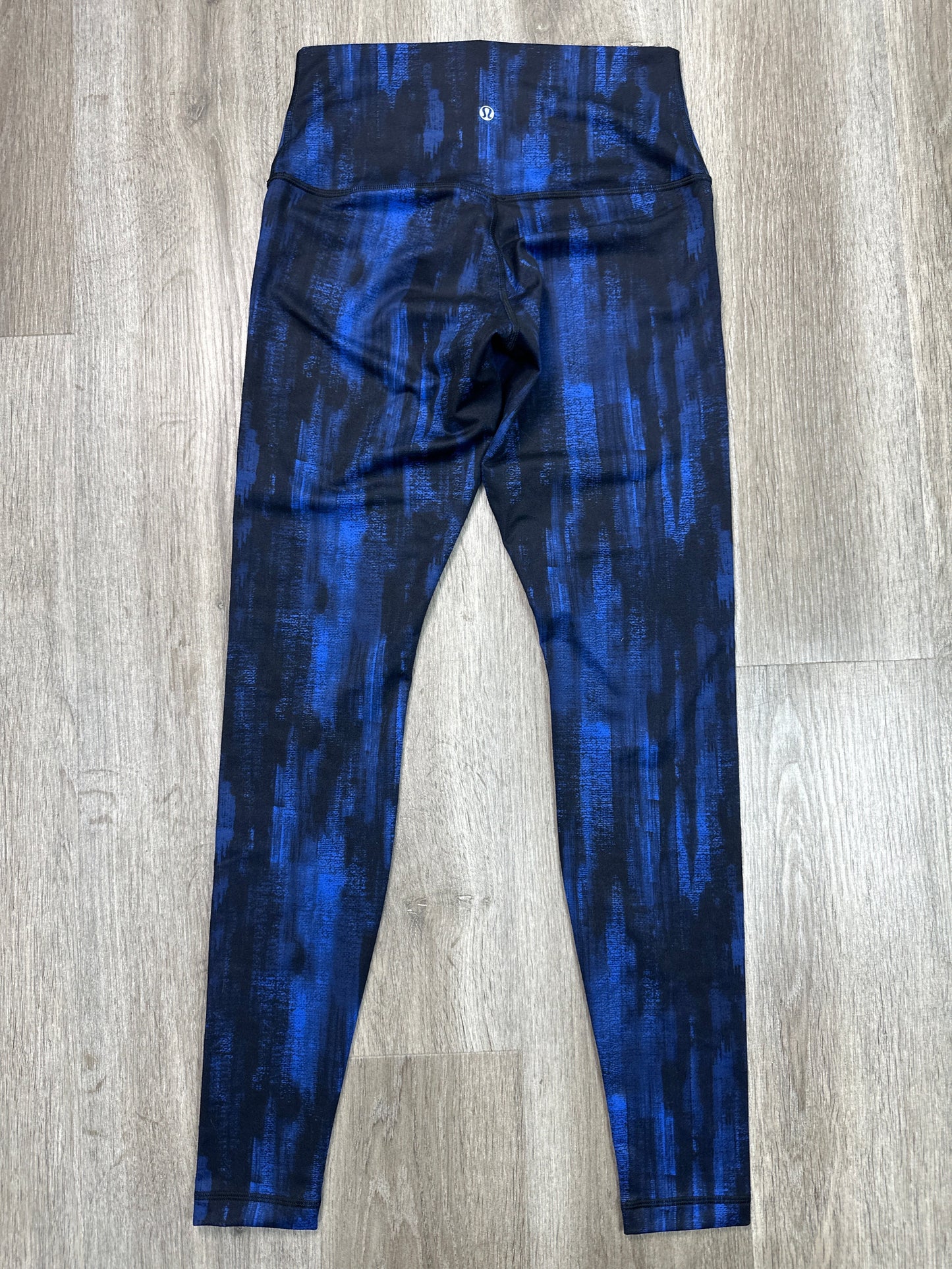 Athletic Leggings By Lululemon In Blue, Size: M