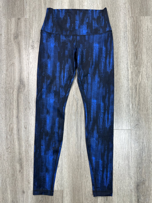 Athletic Leggings By Lululemon In Blue, Size: M