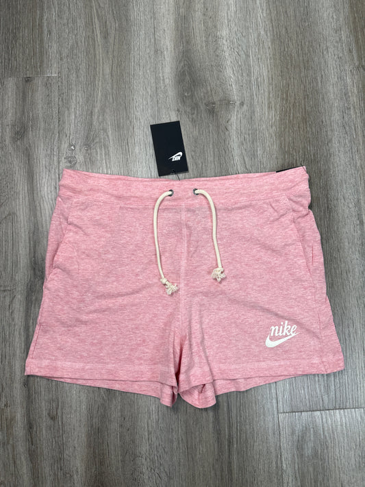 Athletic Shorts By Nike Apparel In Pink, Size: L