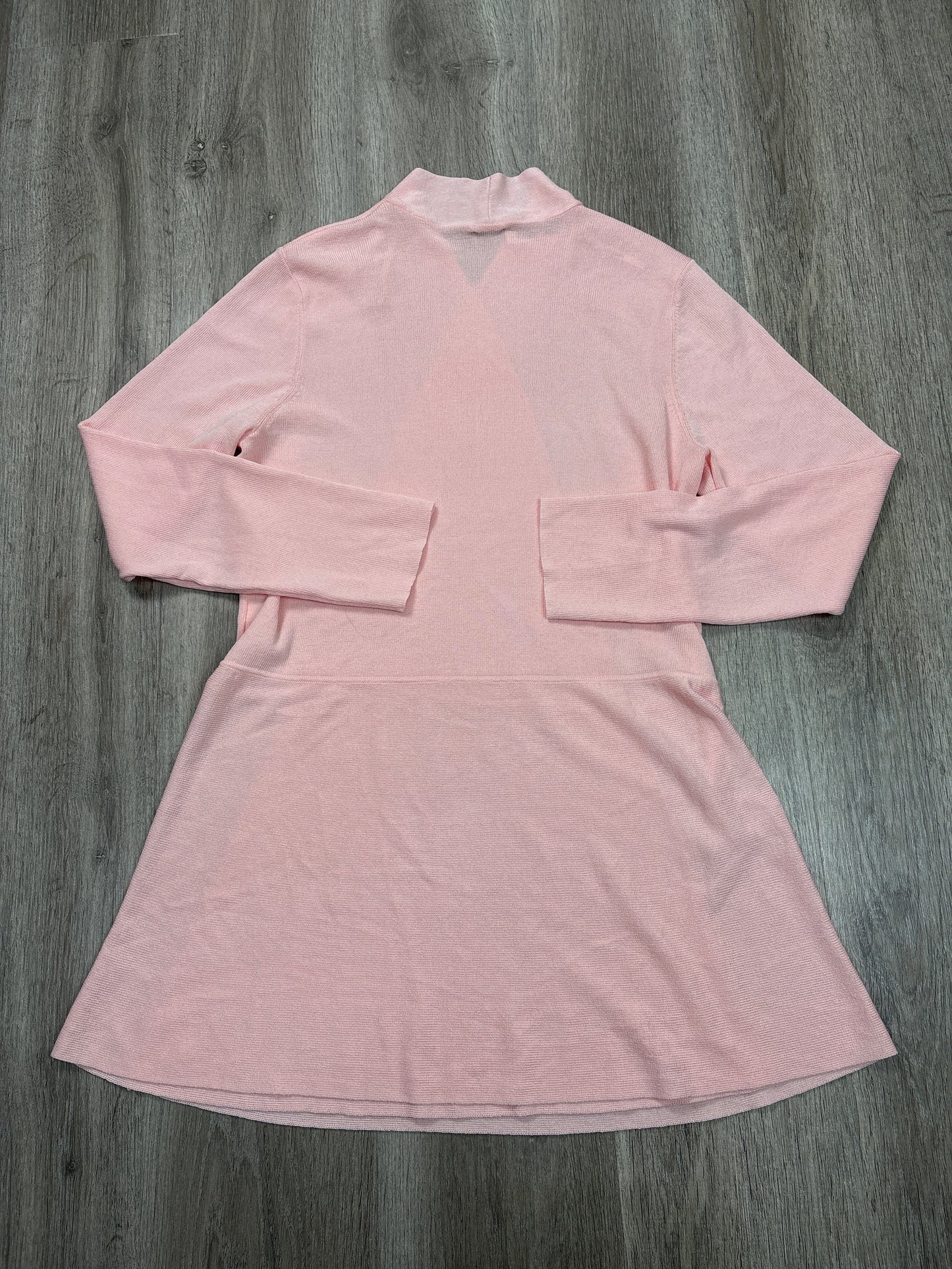 Cardigan By Anne Klein In Pink, Size: Xl