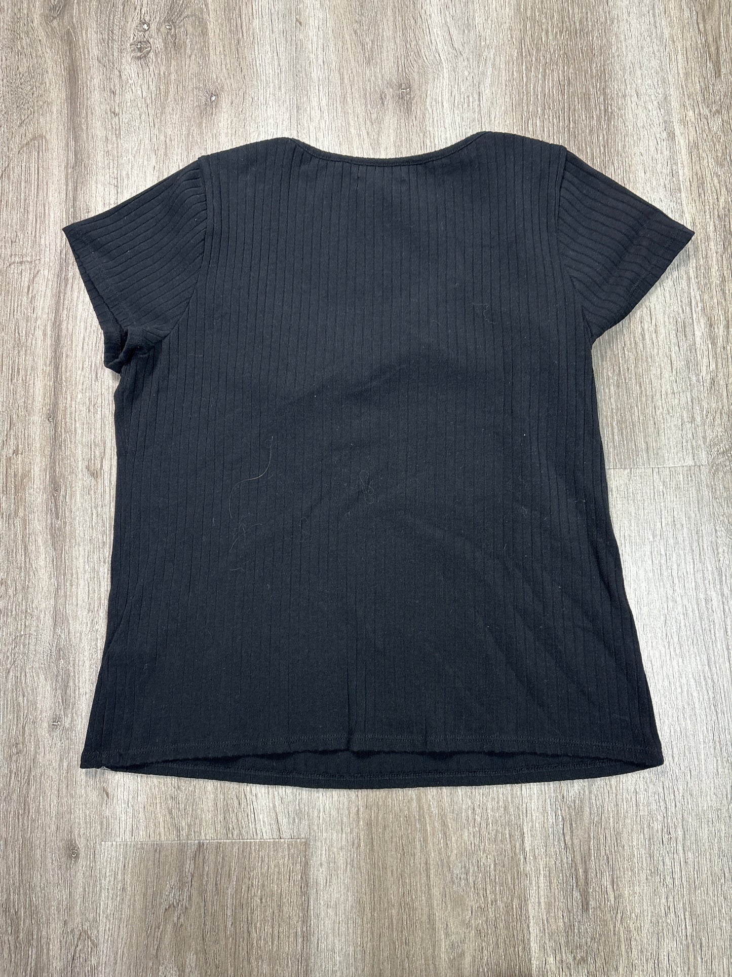 Top Short Sleeve By Madewell In Black, Size: Xl