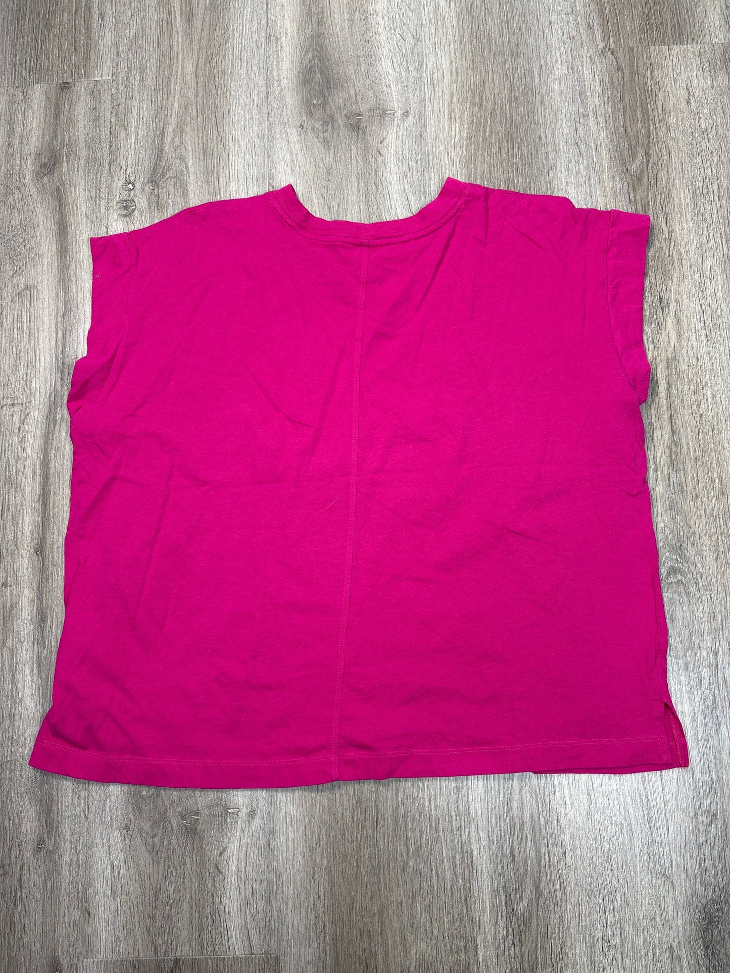 Top Short Sleeve By A New Day In Pink, Size: Xl