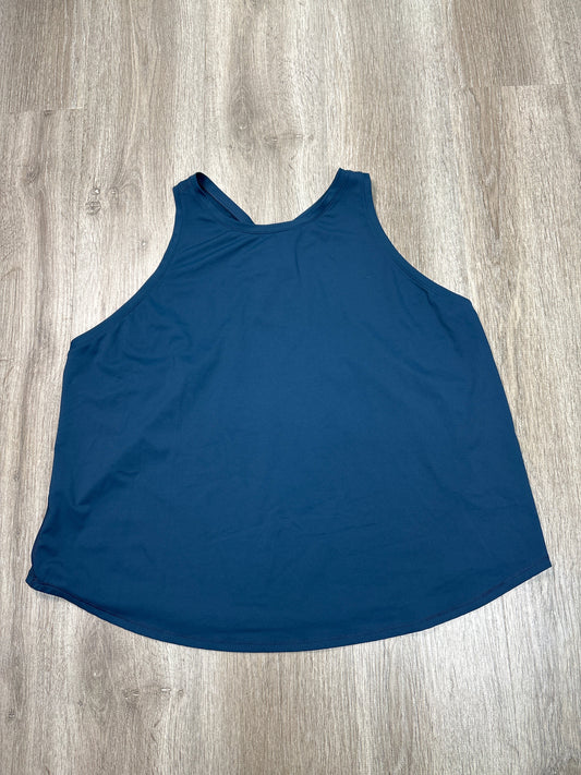 Athletic Tank Top By Old Navy In Teal, Size: 2x