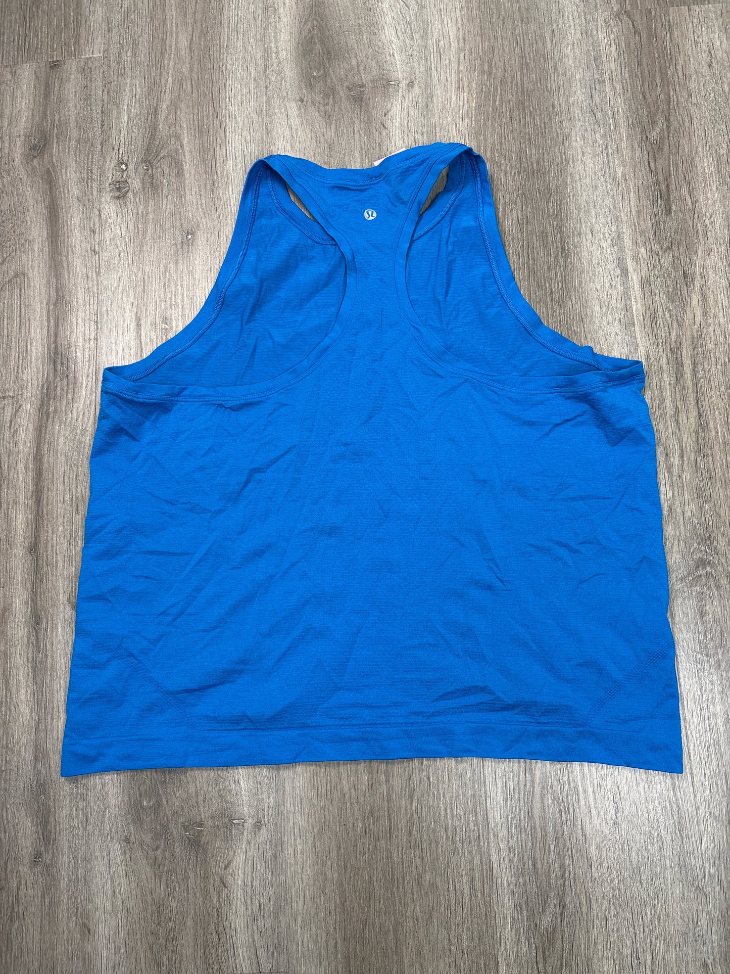 Athletic Tank Top By Lululemon In Blue & Brown, Size: Xl