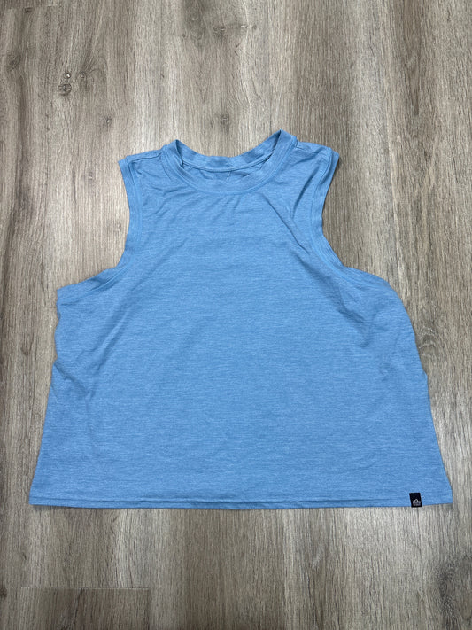 Athletic Tank Top By Clothes Mentor In Blue, Size: Xl