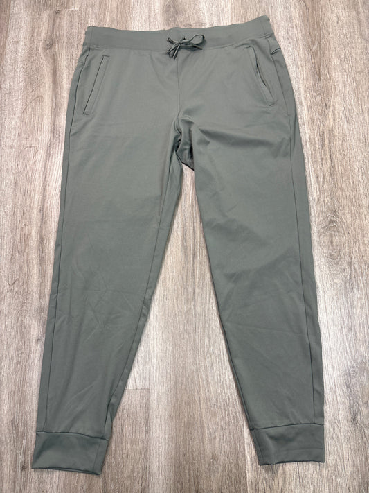 Pants Joggers By Yogalicious In Green, Size: Xl