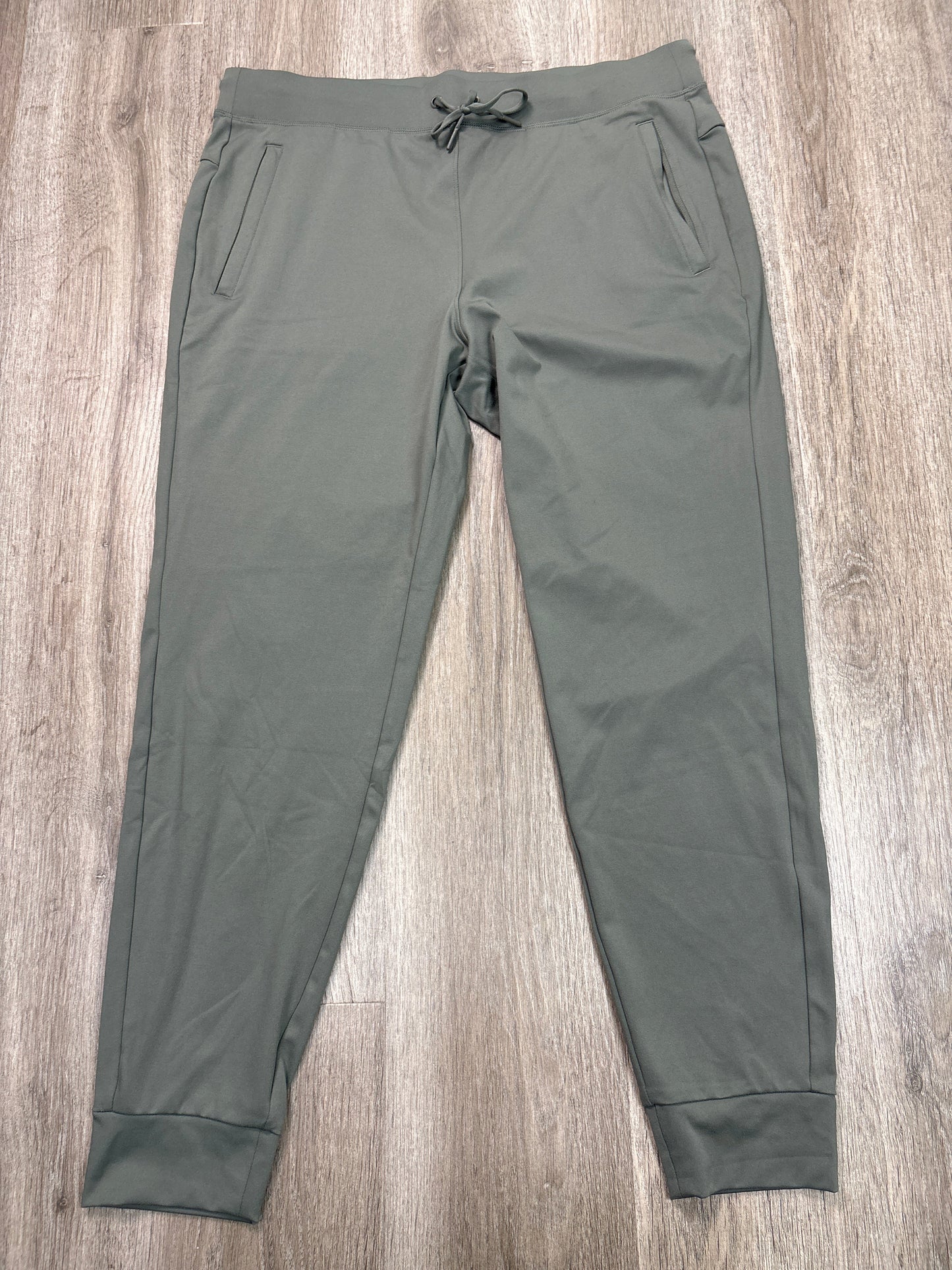 Pants Joggers By Yogalicious In Green, Size: Xl