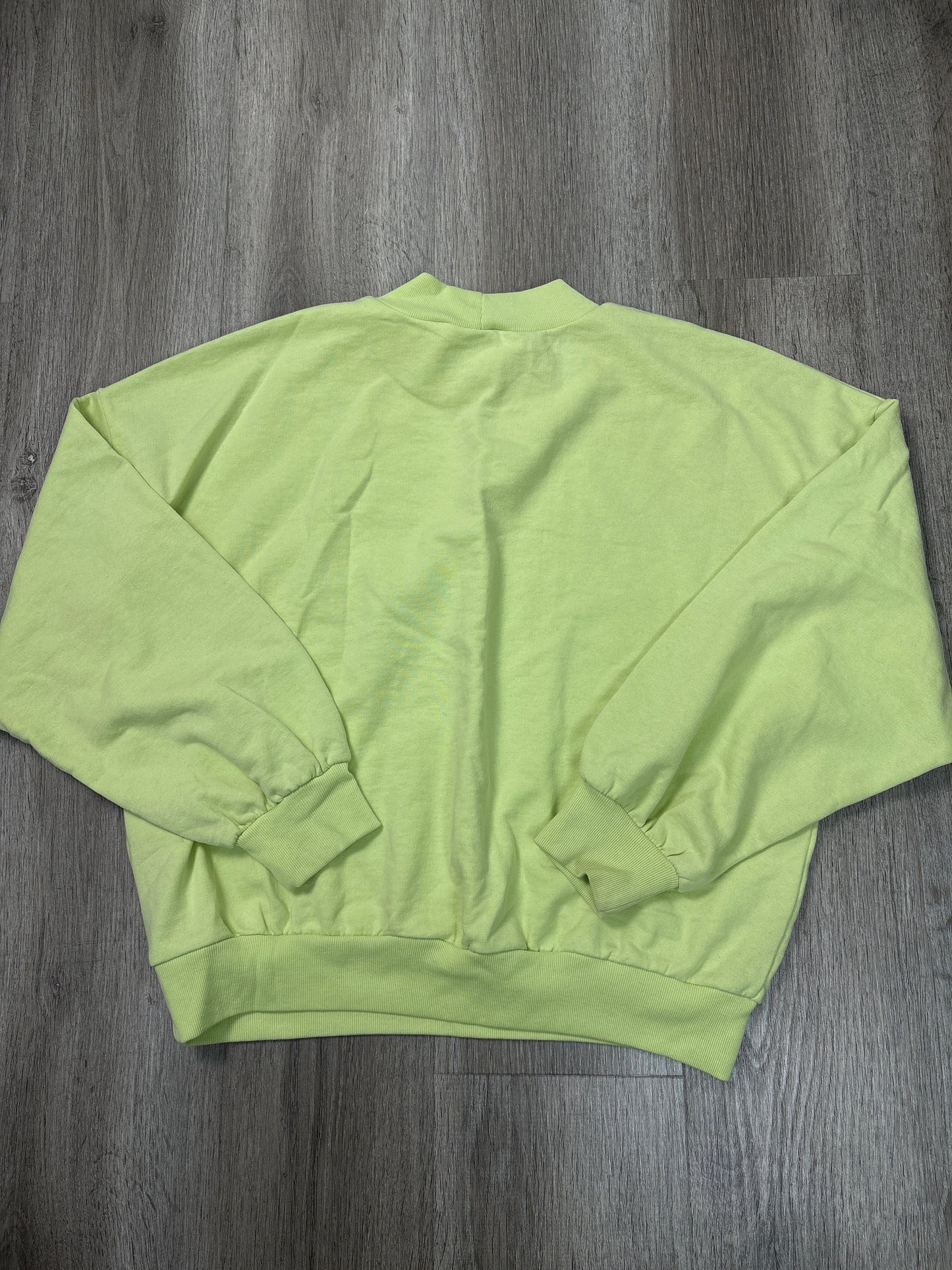 Sweatshirt Crewneck By Levis In Green, Size: M