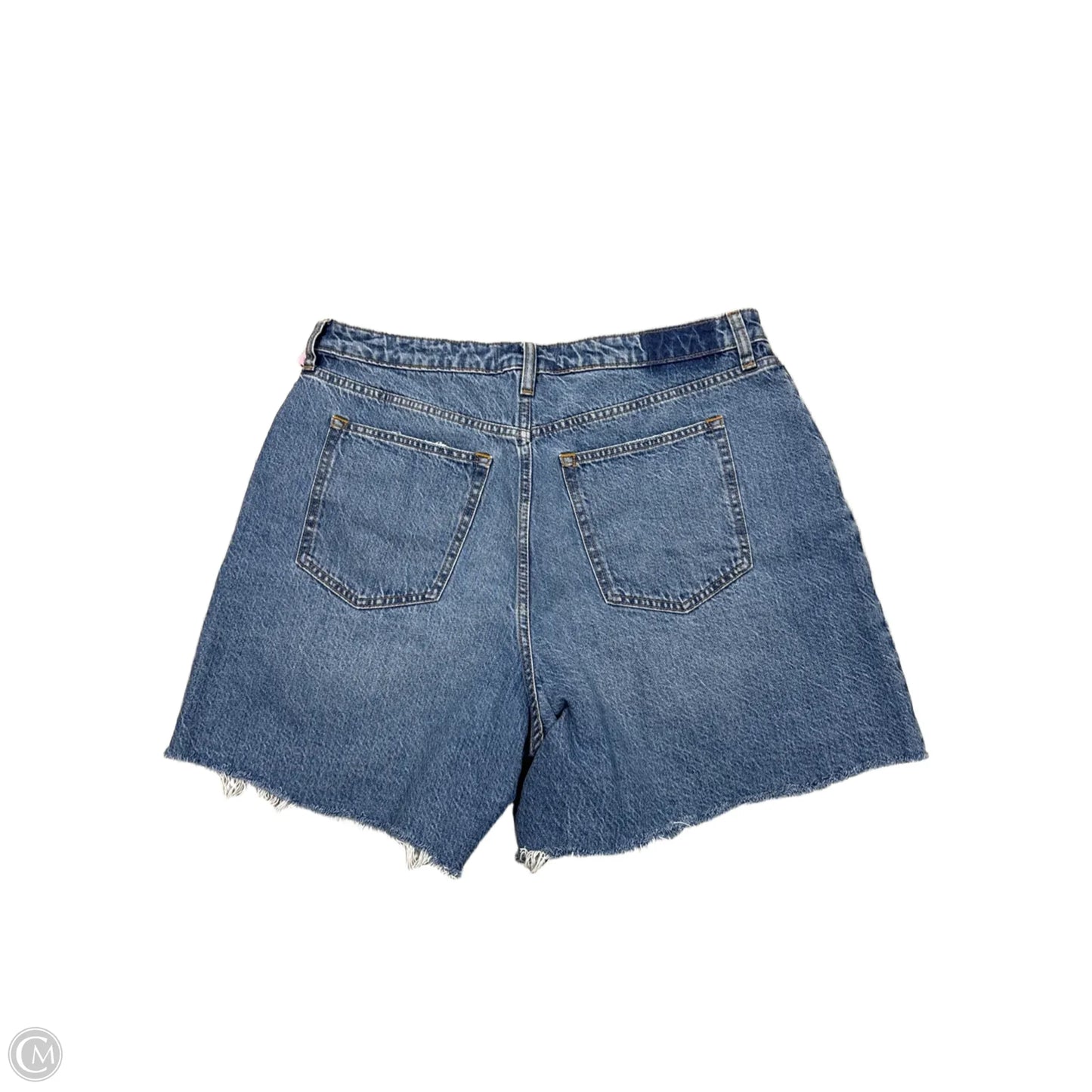 Shorts By Abercrombie And Fitch In Blue Denim, Size: 16