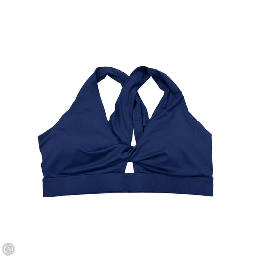 Athletic Bra By Fabletics In Navy, Size: 3x