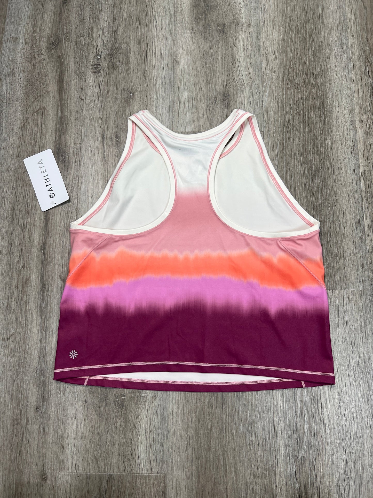 Athletic Tank Top By Athleta In Pink, Size: 1x