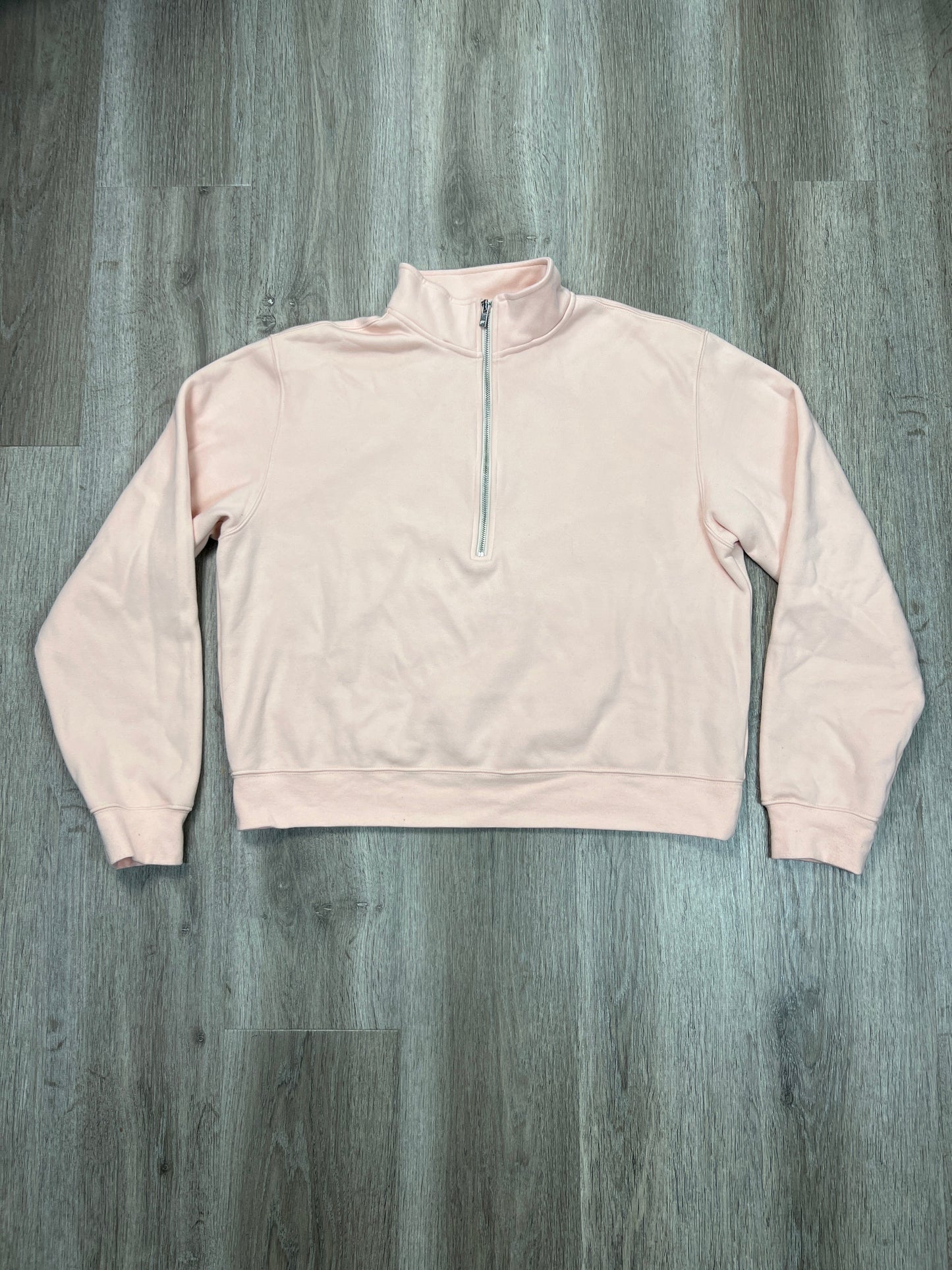 Sweatshirt Crewneck By Fabletics In Pink, Size: Xl