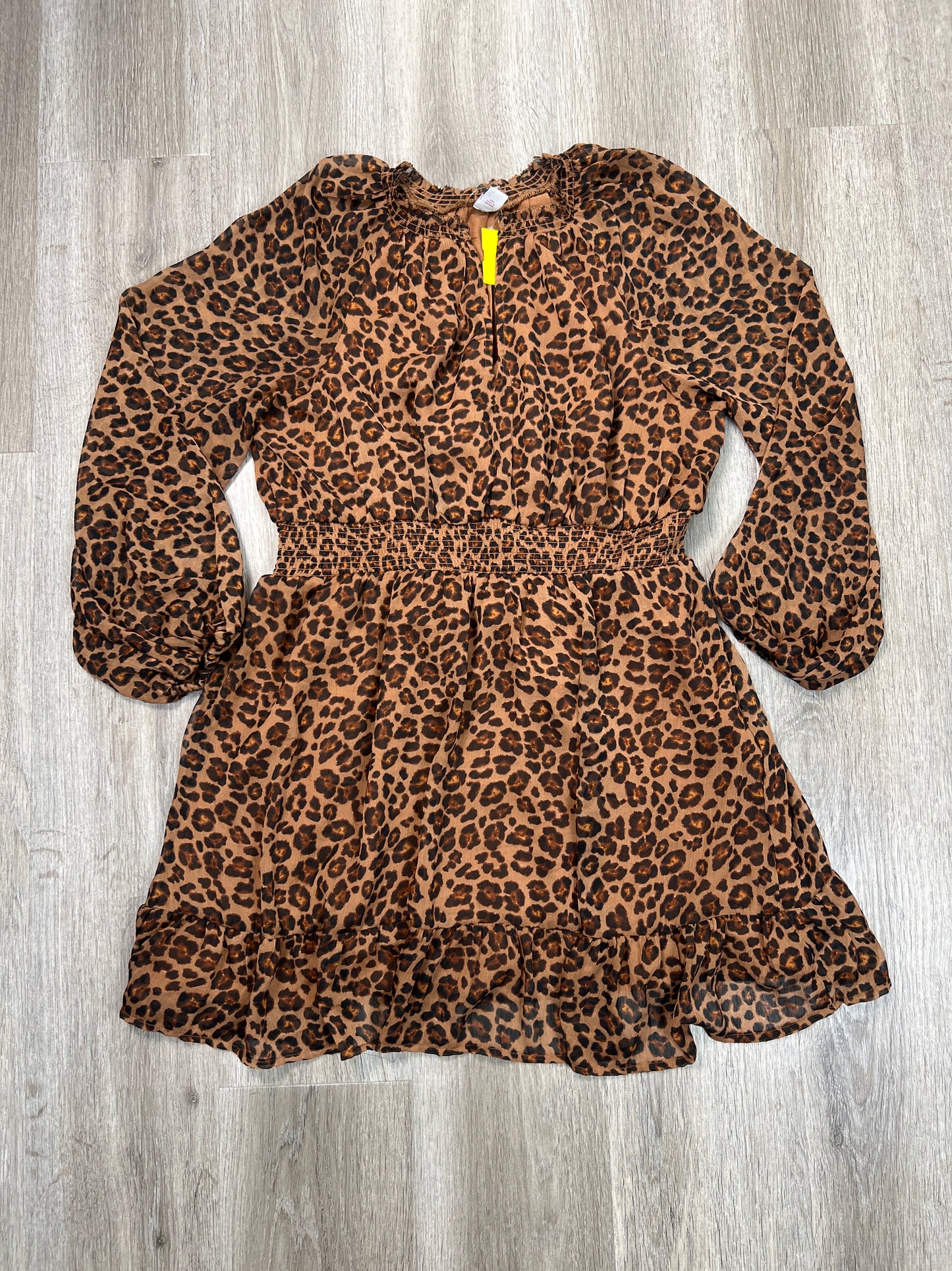 Dress Casual Short By Old Navy In Animal Print, Size: L