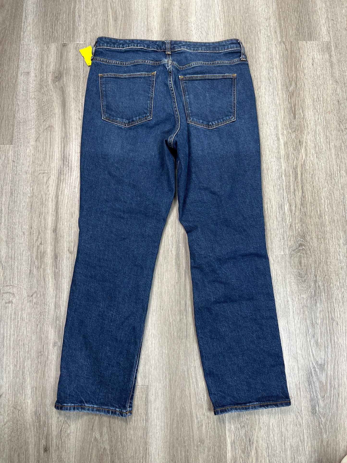 Jeans Straight By Universal Thread In Blue Denim, Size: 12