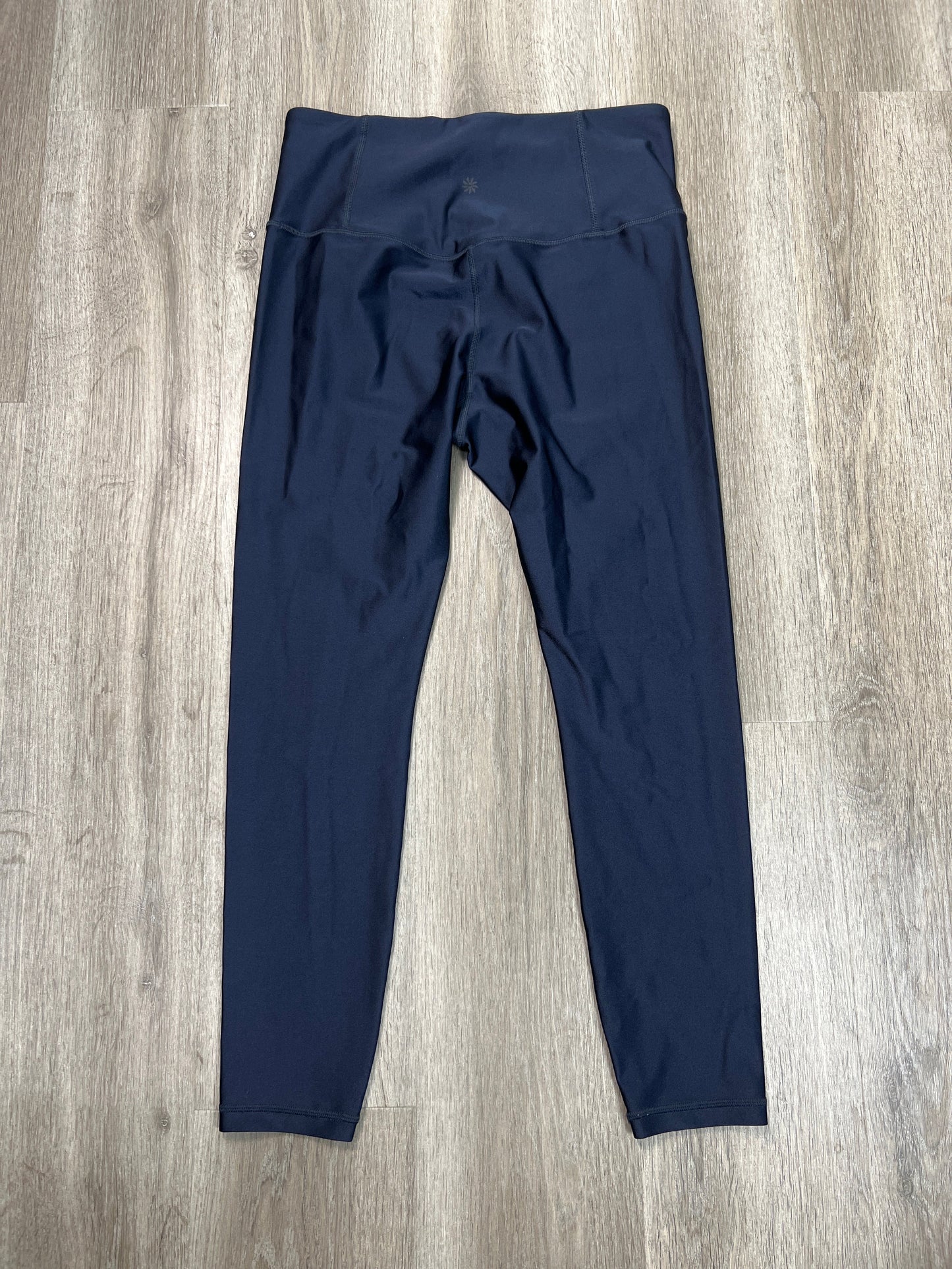 Athletic Leggings By Athleta In Blue, Size: L