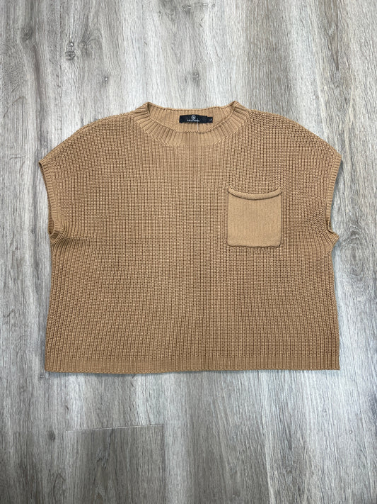 Sweater  By LILLUSORY In Tan, Size: L