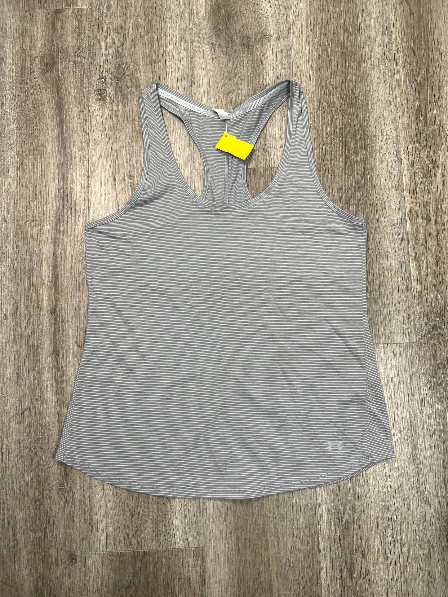 Athletic Tank Top By Under Armour In Grey, Size: L