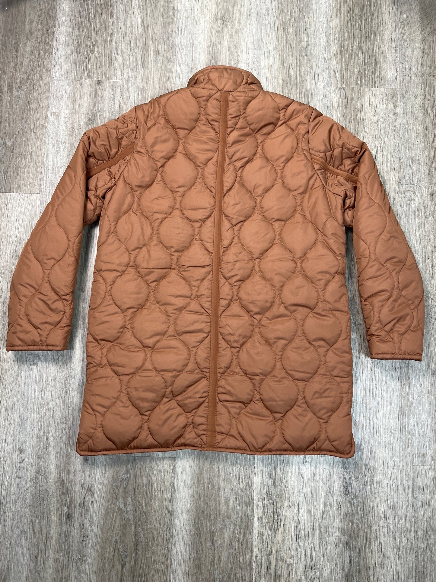 Jacket Puffer & Quilted By J. Crew In Brown, Size: L