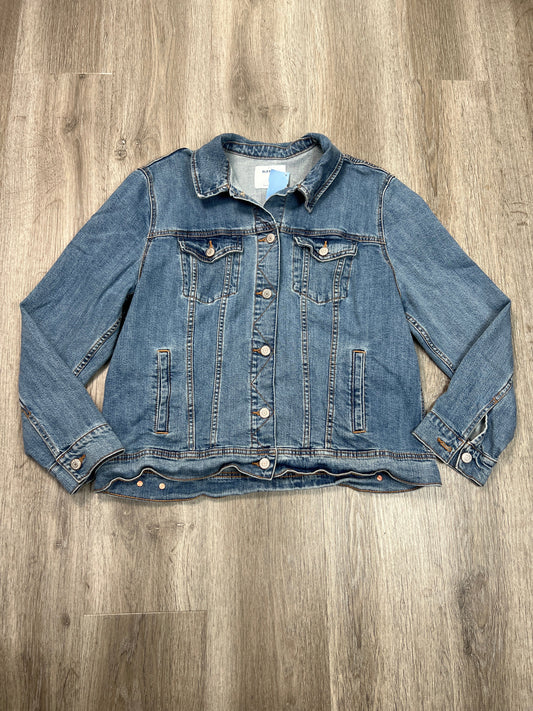 Jacket Denim By Old Navy In Blue Denim, Size: Xl