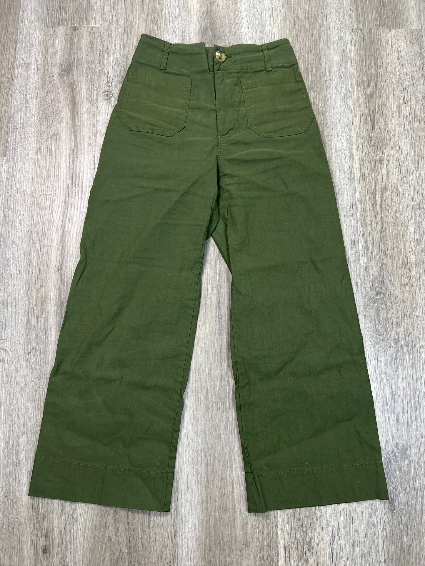 Pants Wide Leg By Maeve In Green, Size: 2