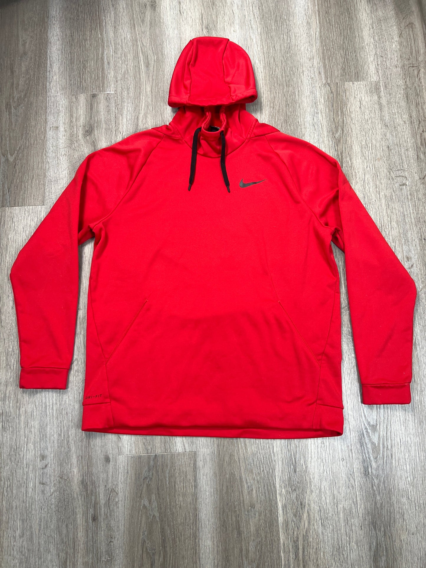 Athletic Sweatshirt Hoodie By Nike Apparel In Red, Size: Xl