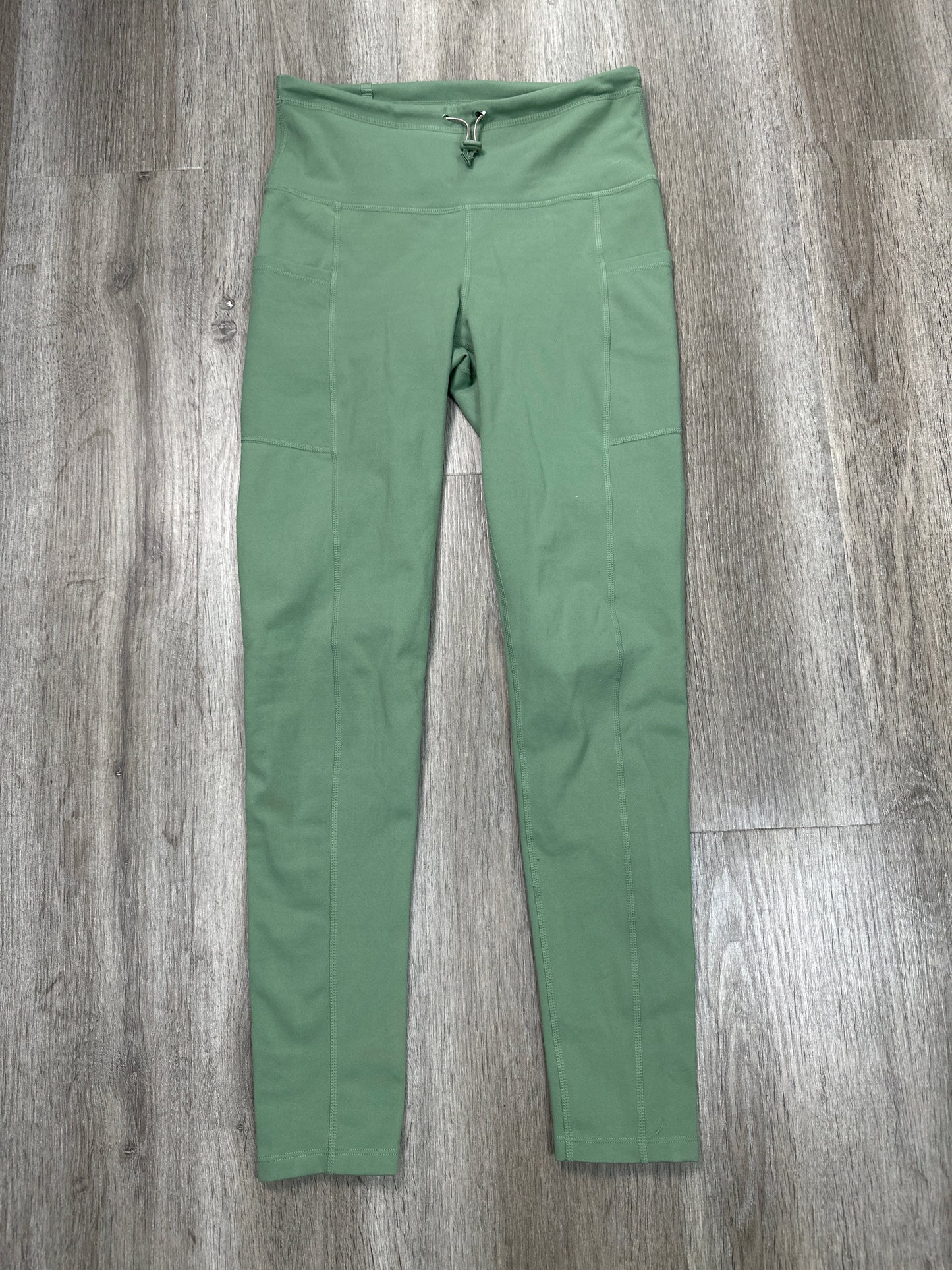 Athletic Leggings By Mono B In Green, Size: S