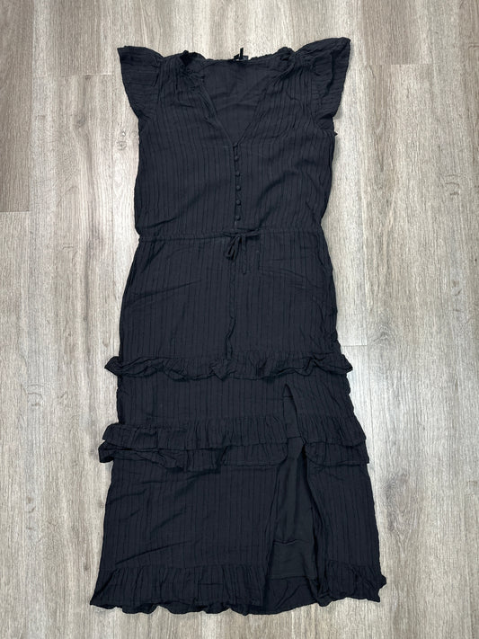 Dress Casual Midi By Paige In Black, Size: S