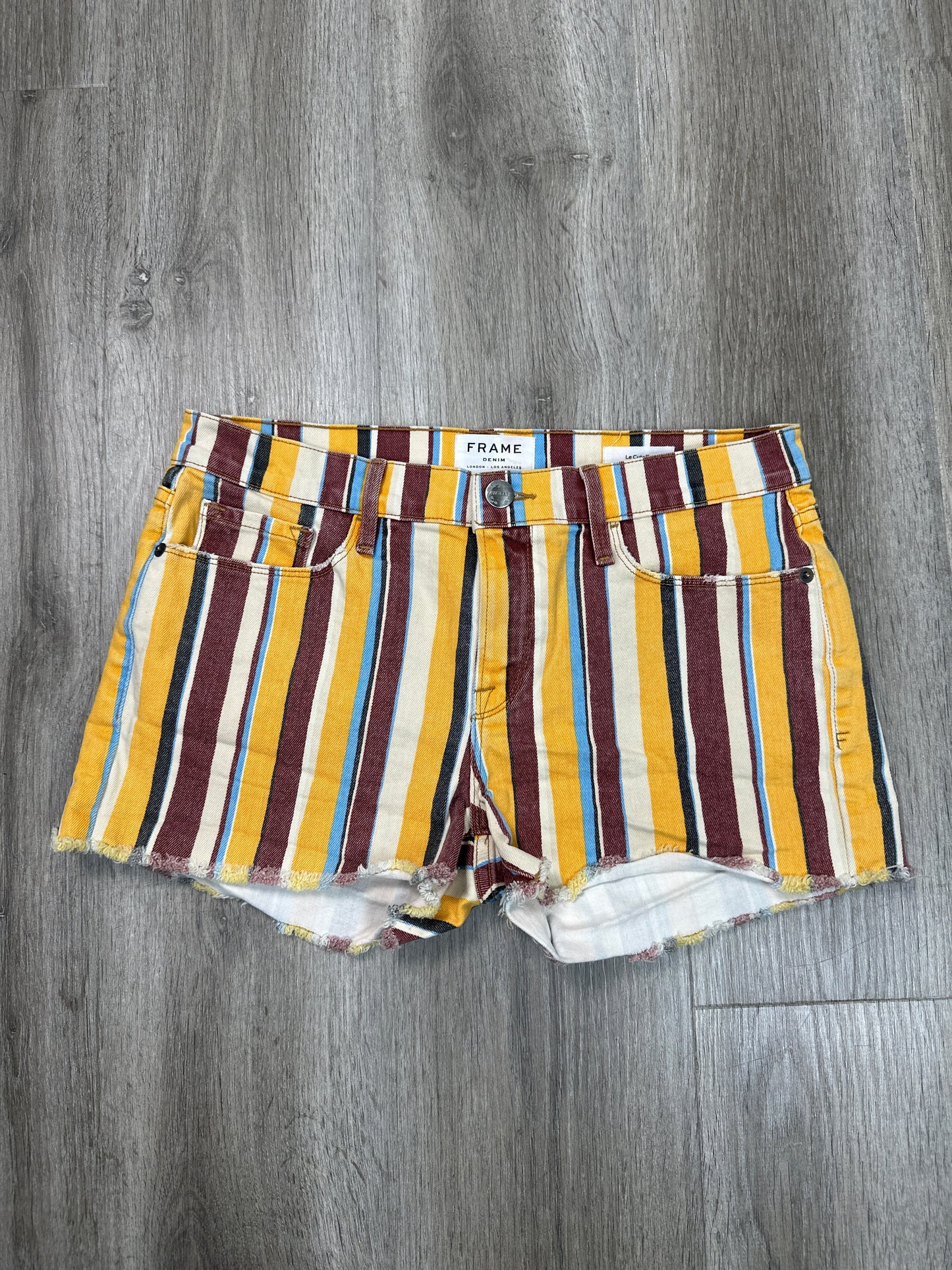 Shorts By Frame In Striped Pattern, Size: 4