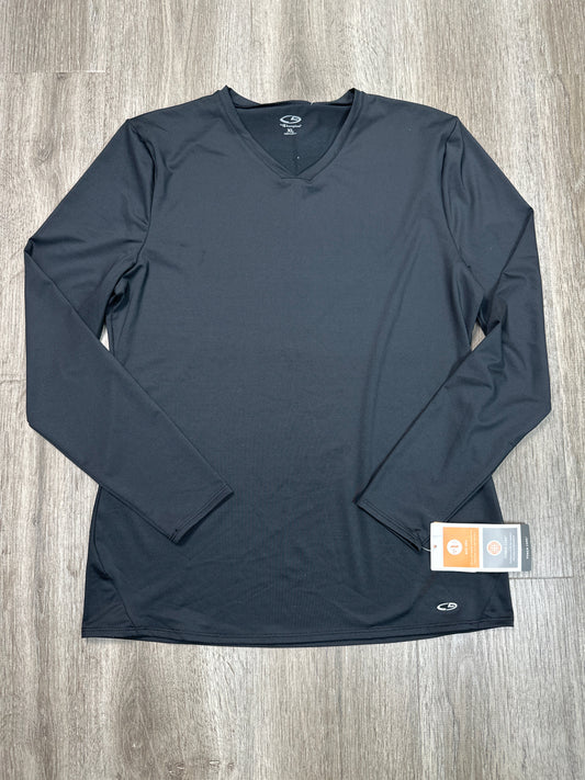 Athletic Top Long Sleeve Crewneck By Champion In Grey, Size: Xl