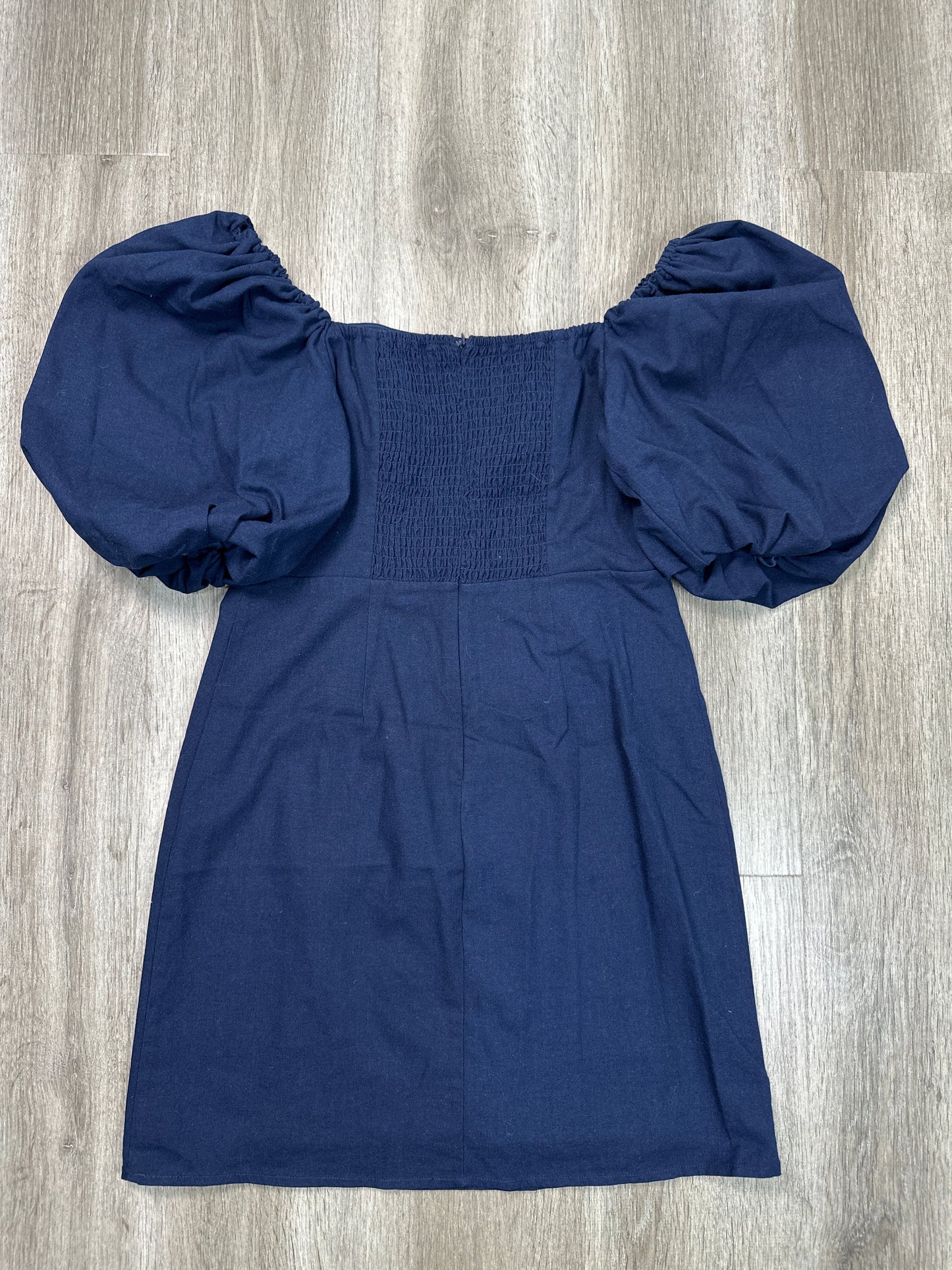 Dress Casual Midi By Miami In Blue, Size: M