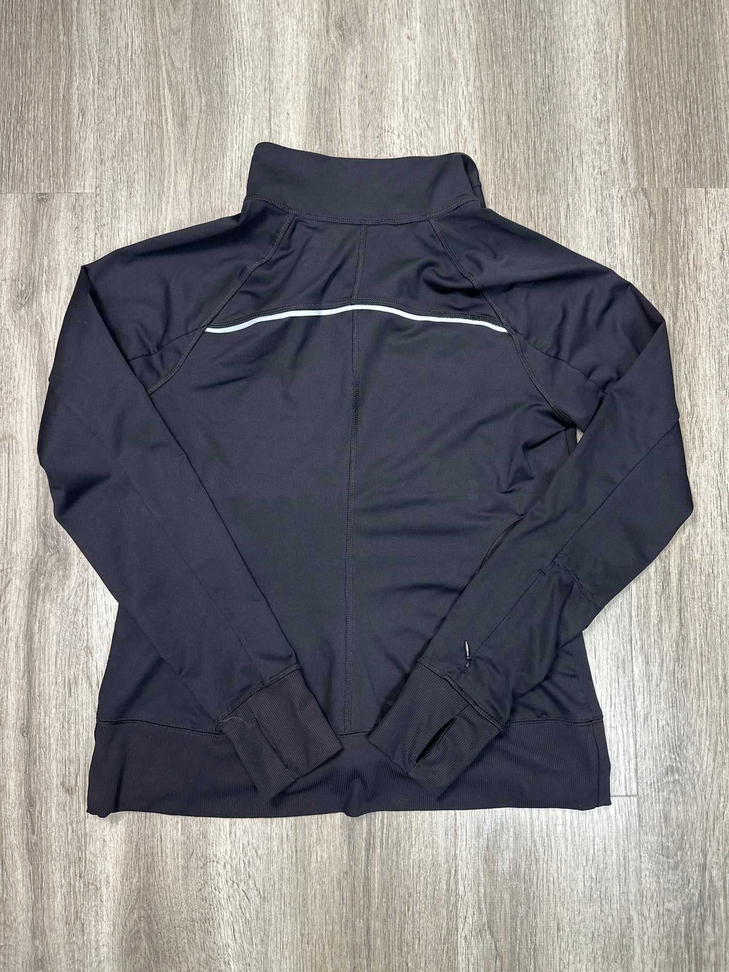 Athletic Jacket By Fila In Black, Size: M