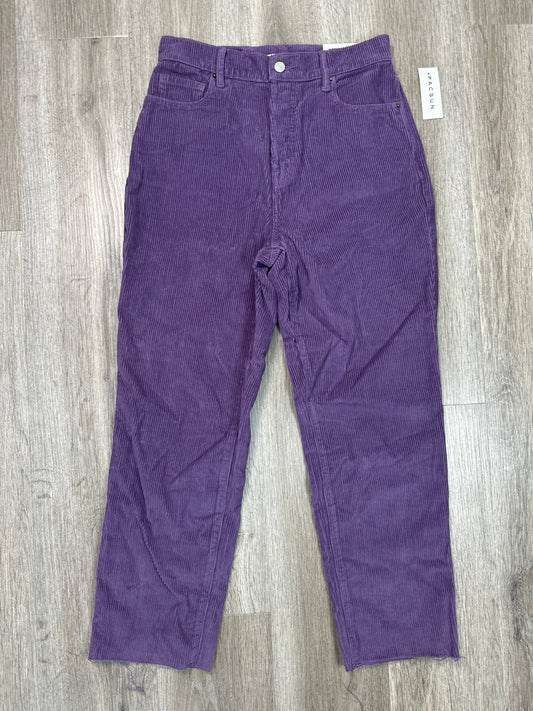 Pants Corduroy By Pacsun In Purple, Size: S