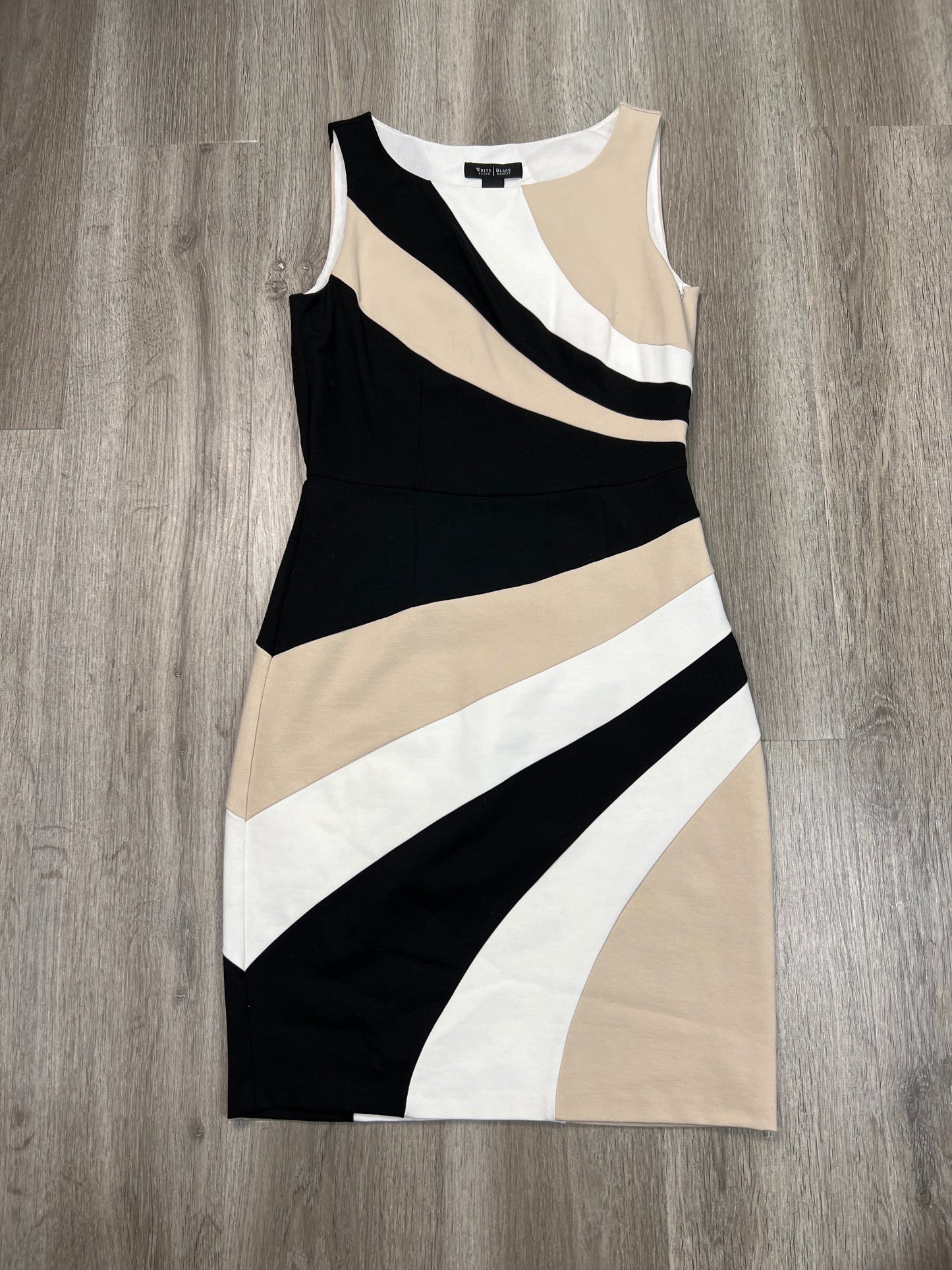 Dress Work By White House Black Market In Black & Cream, Size: S