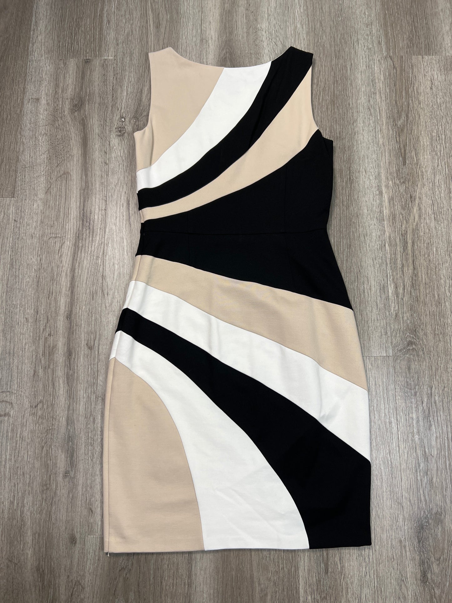 Dress Work By White House Black Market In Black & Cream, Size: S