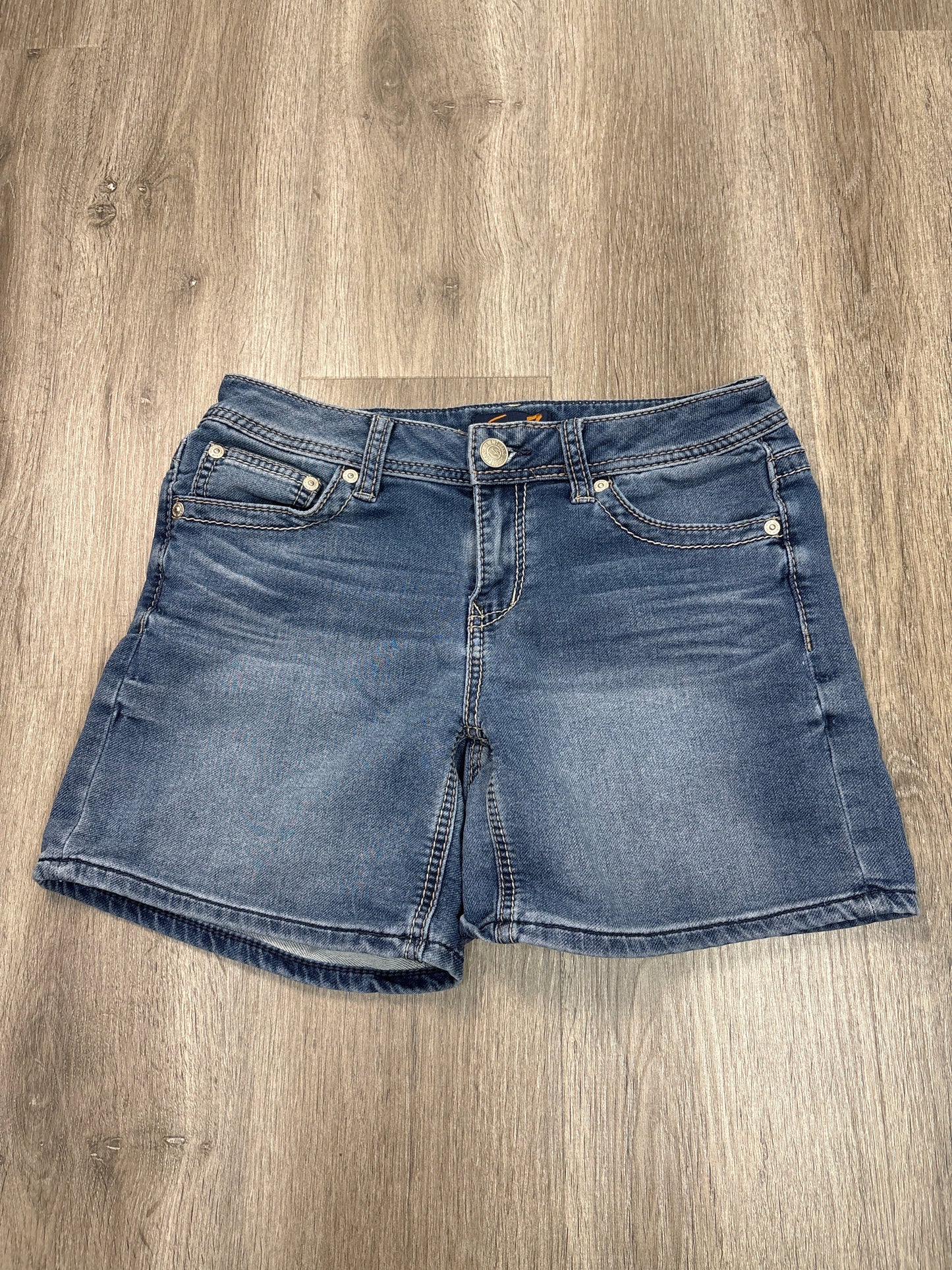 Shorts By Seven 7 In Blue Denim, Size: 6