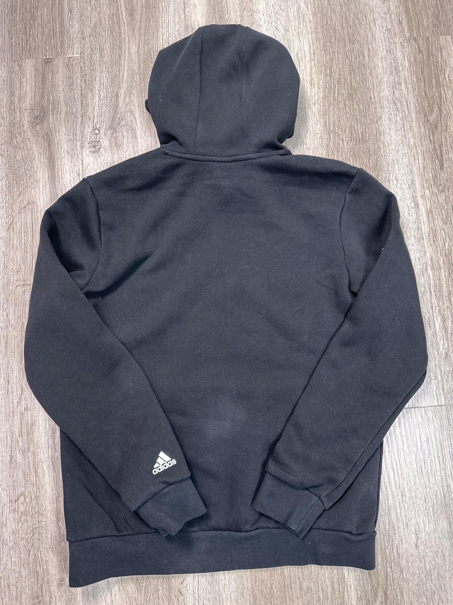 Sweatshirt Hoodie By Adidas In Black, Size: S