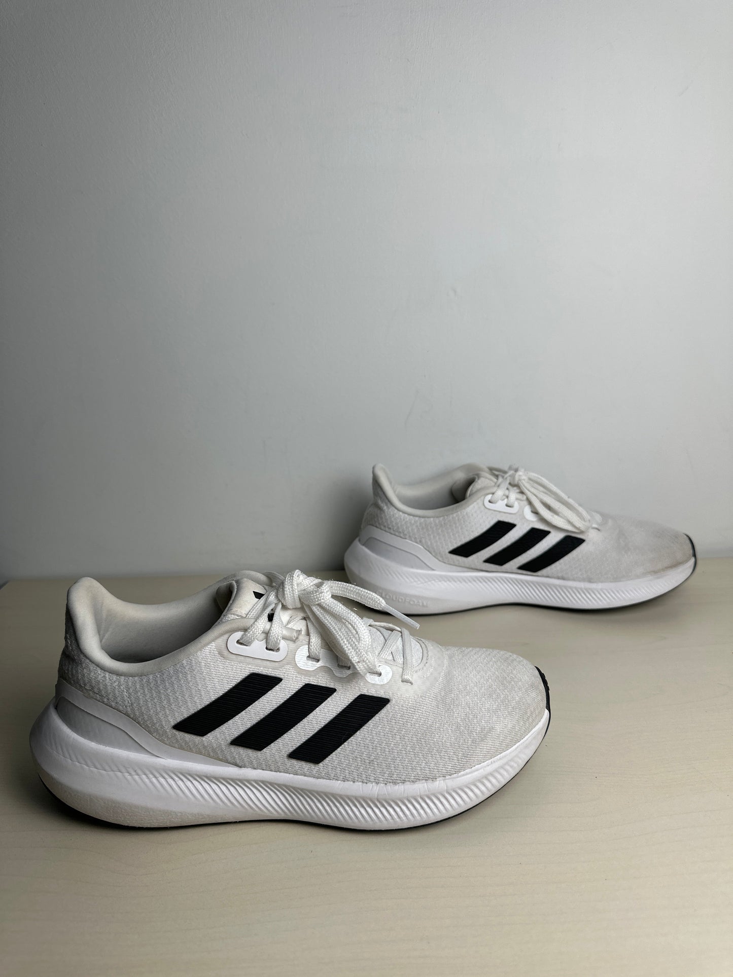 Shoes Athletic By Adidas In White, Size: 7.5