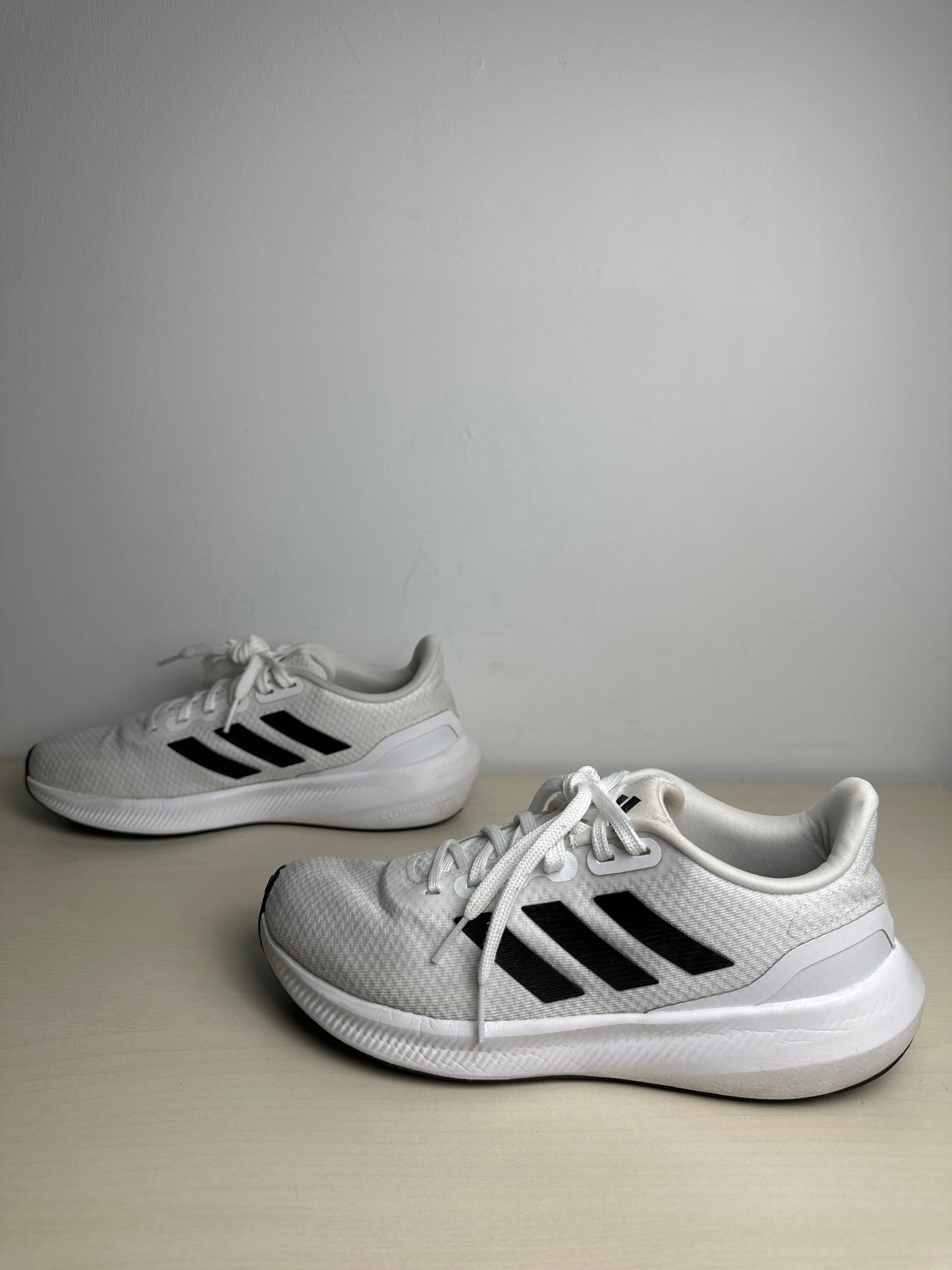 Shoes Athletic By Adidas In White, Size: 7.5