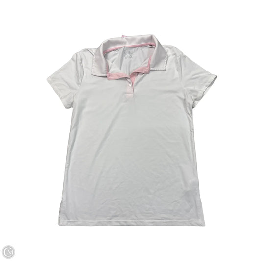 Athletic Top Short Sleeve By 32 Degrees In White, Size: S