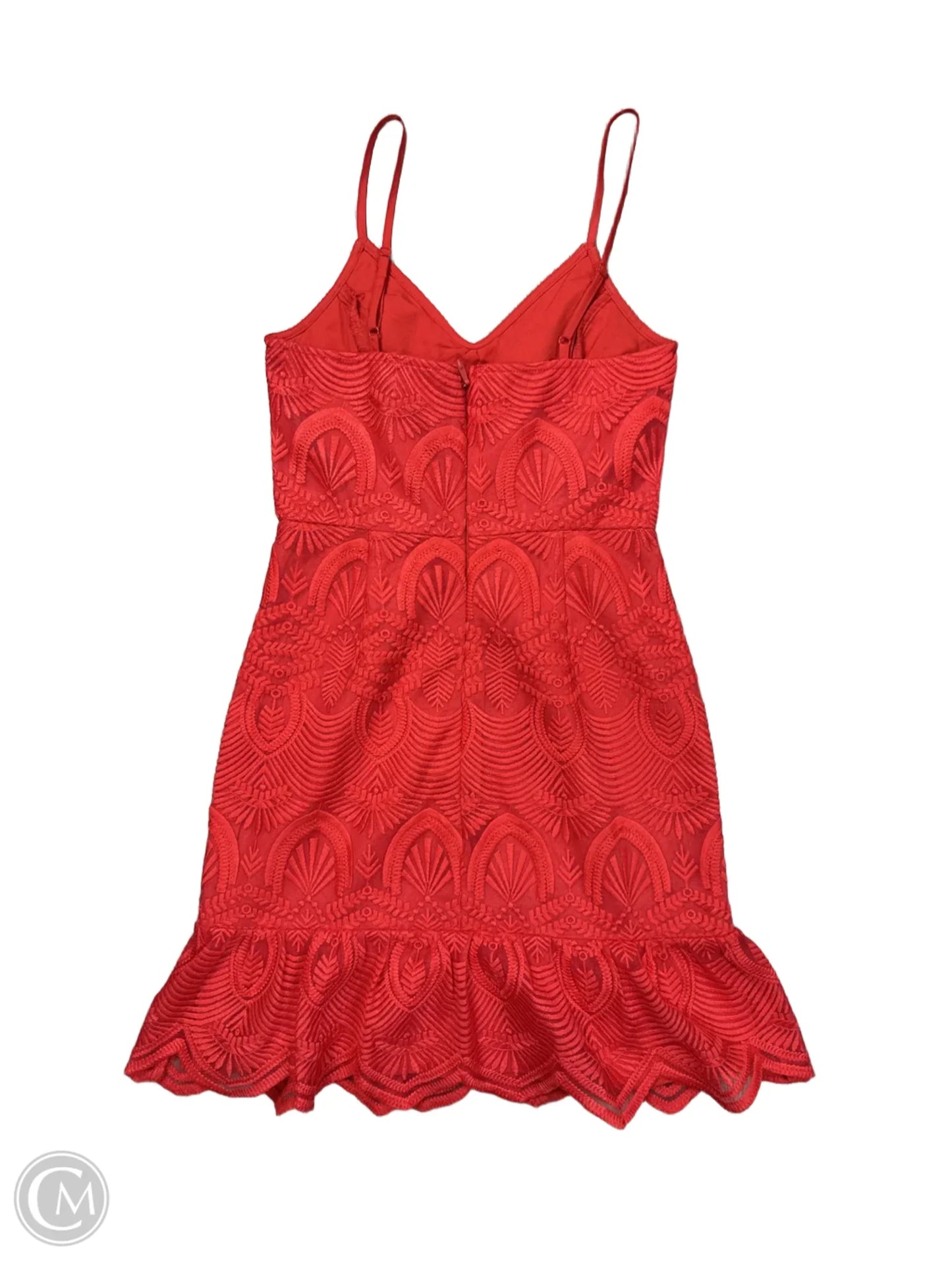 Dress Casual Short By Lulus In Red, Size: Xs