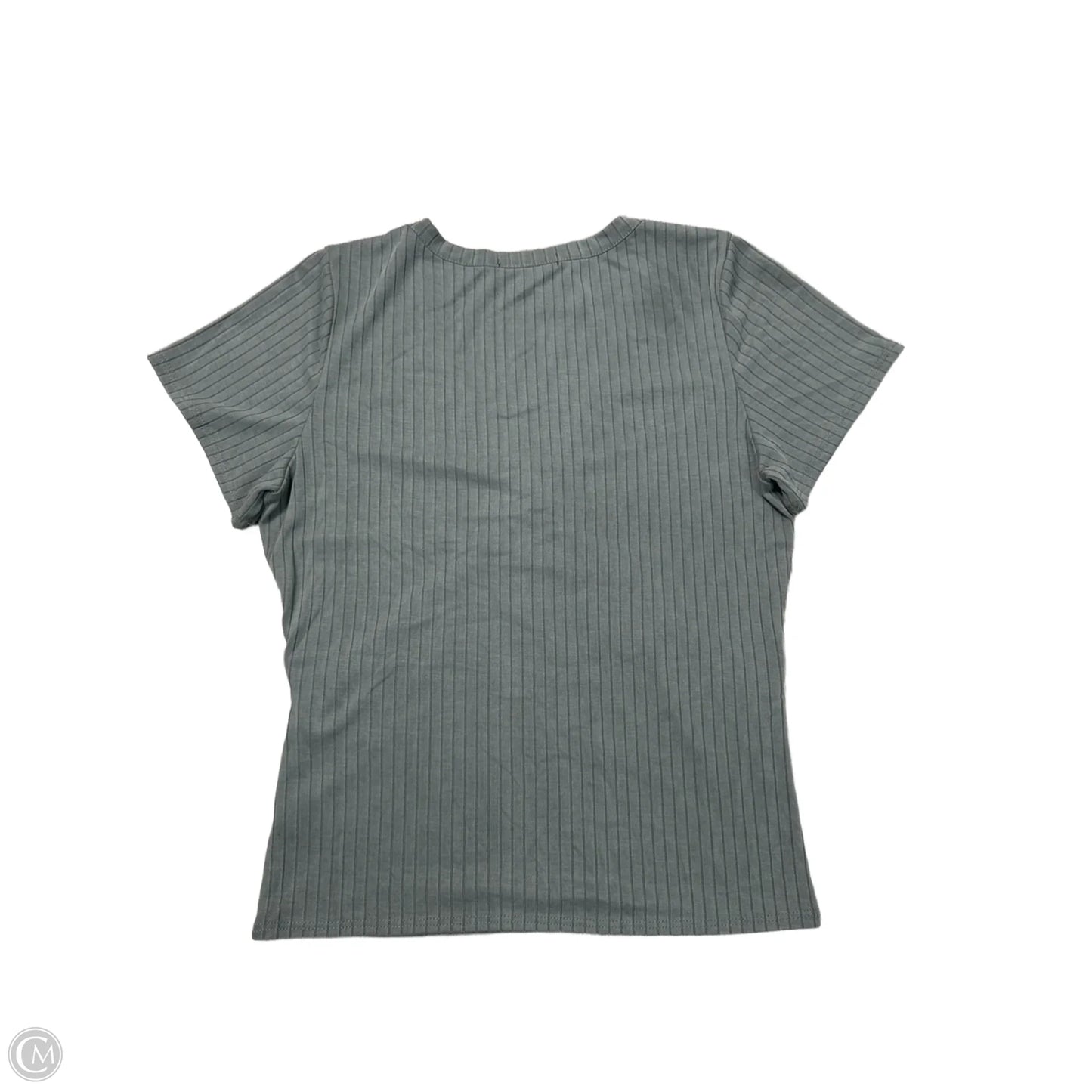 Top Short Sleeve Basic By Bke In Green, Size: L