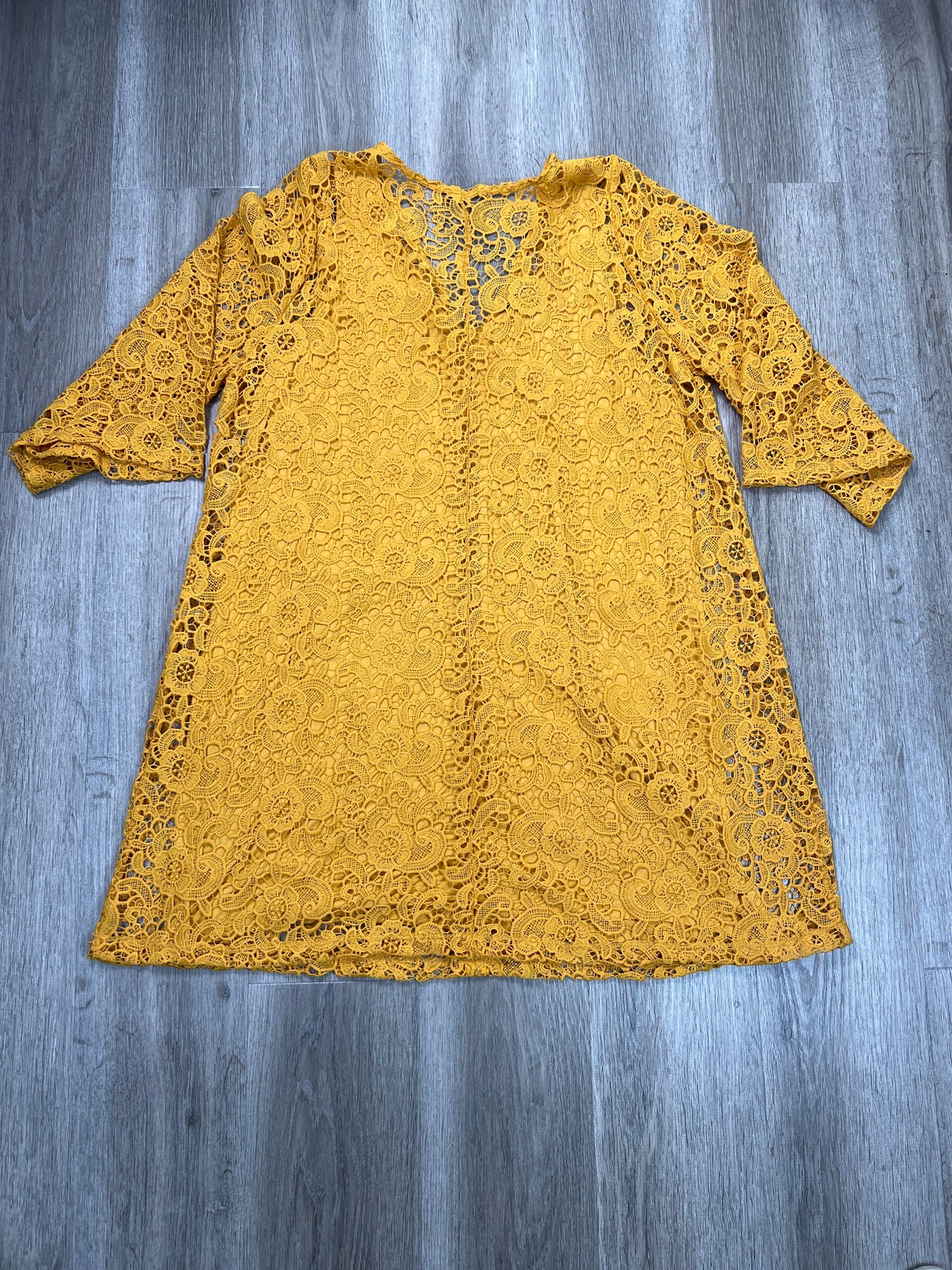 Dress Casual Short By Lane Bryant In Yellow, Size: 2x