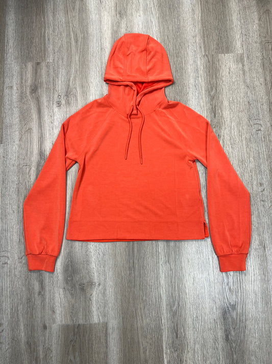 Athletic Top Long Sleeve Hoodie By Athleta In Orange, Size: Xxs