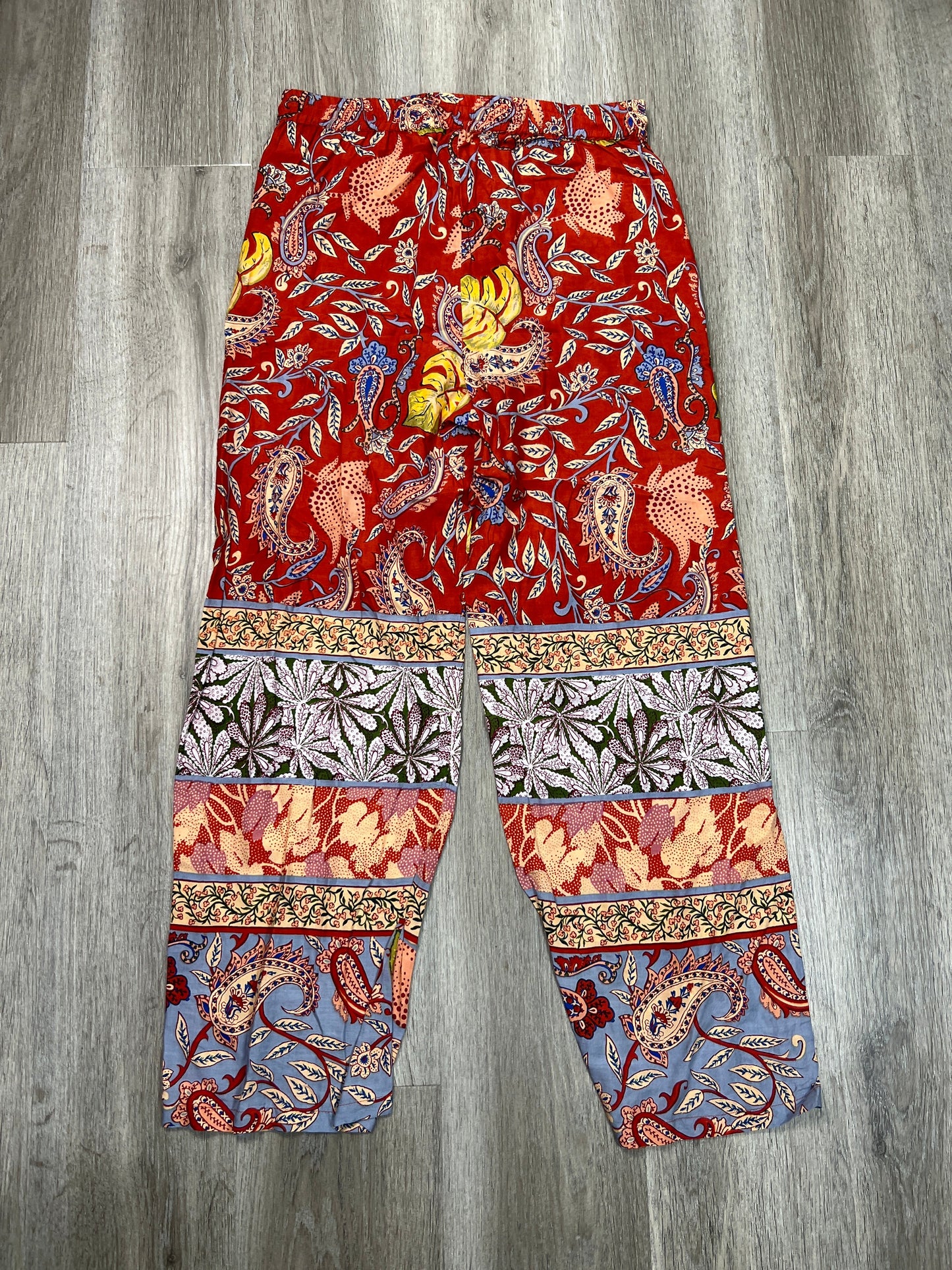 Pants Other By Anthropologie In Paisley Print, Size: M