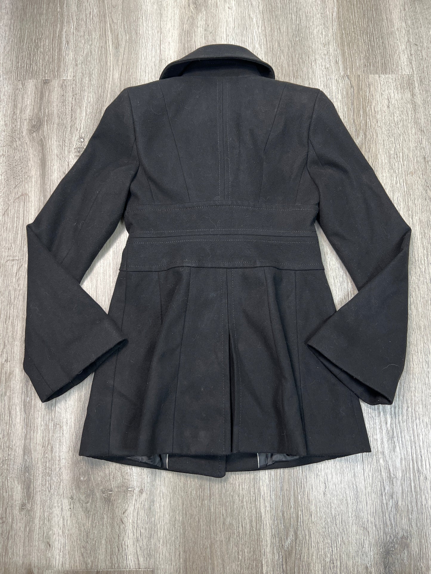 Coat Peacoat By Jessica Simpson In Black, Size: Xs