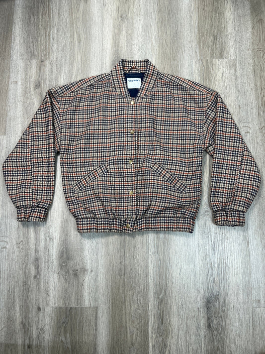 Jacket Other By Old Navy In Plaid Pattern, Size: S