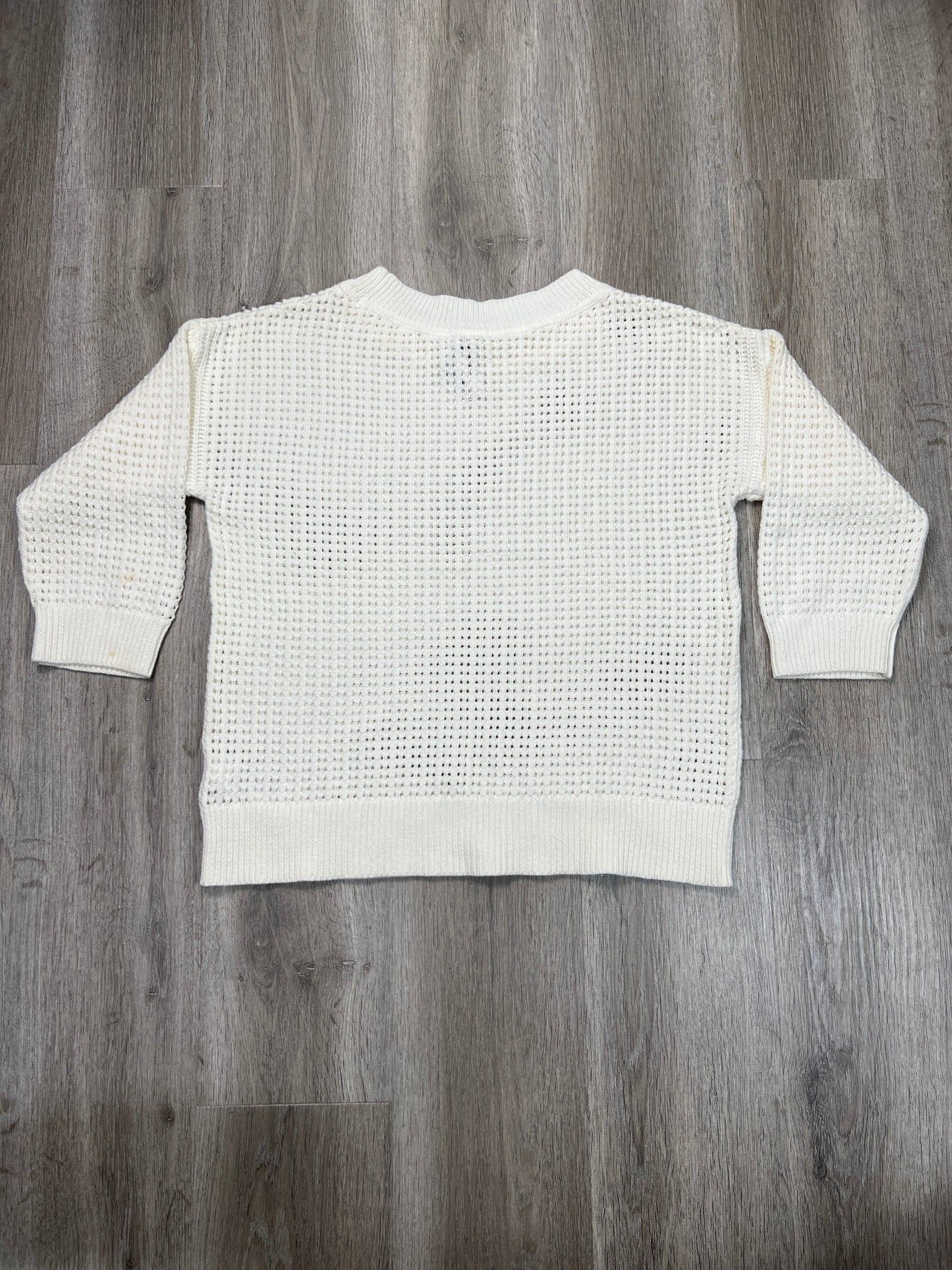 Sweater By Gap In Cream, Size: S