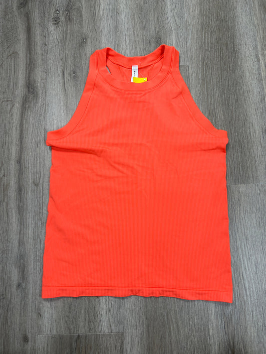 Athletic Tank Top By Athleta In Orange, Size: L