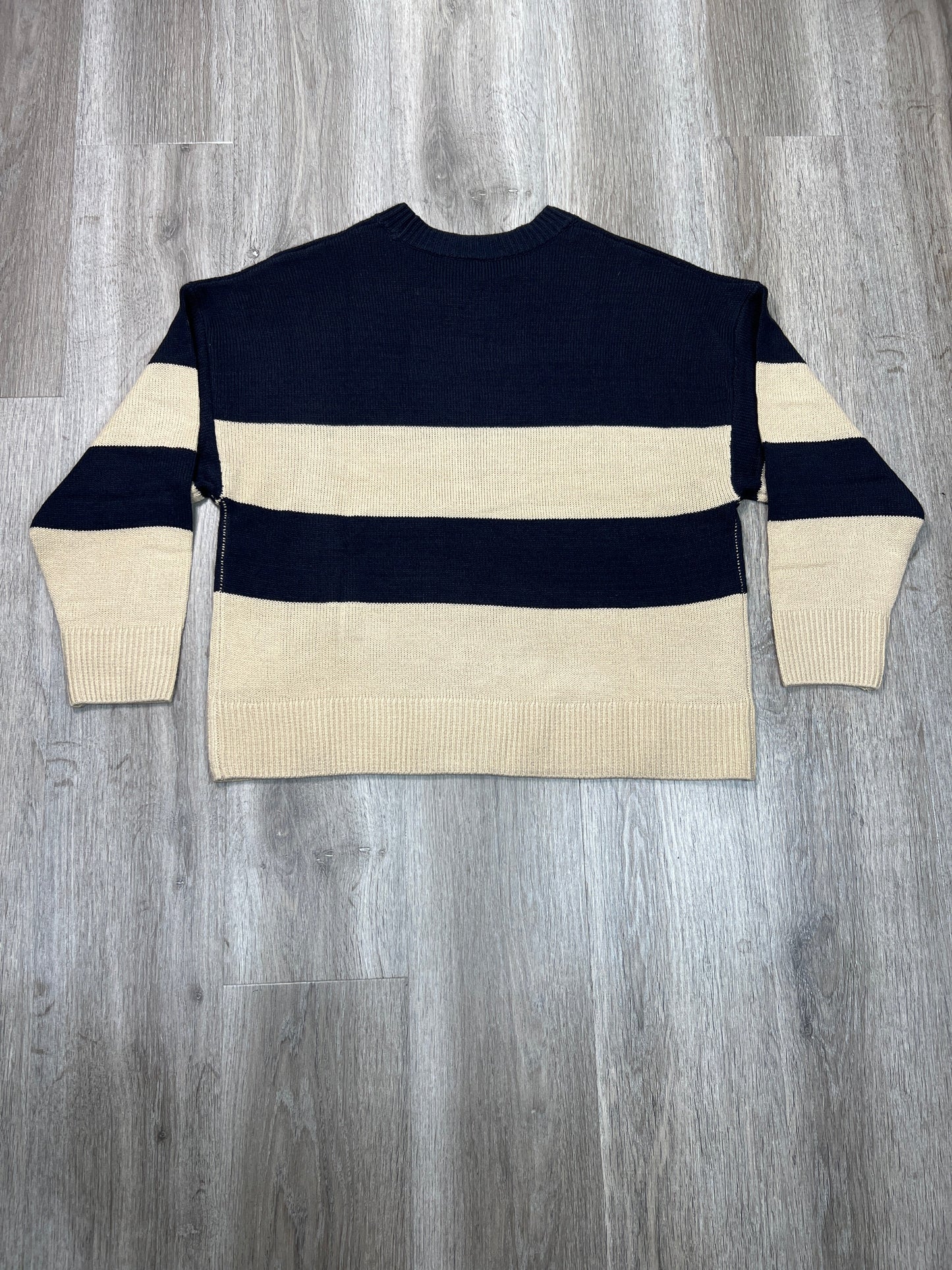 Sweater By Divided In Black & Cream, Size: M