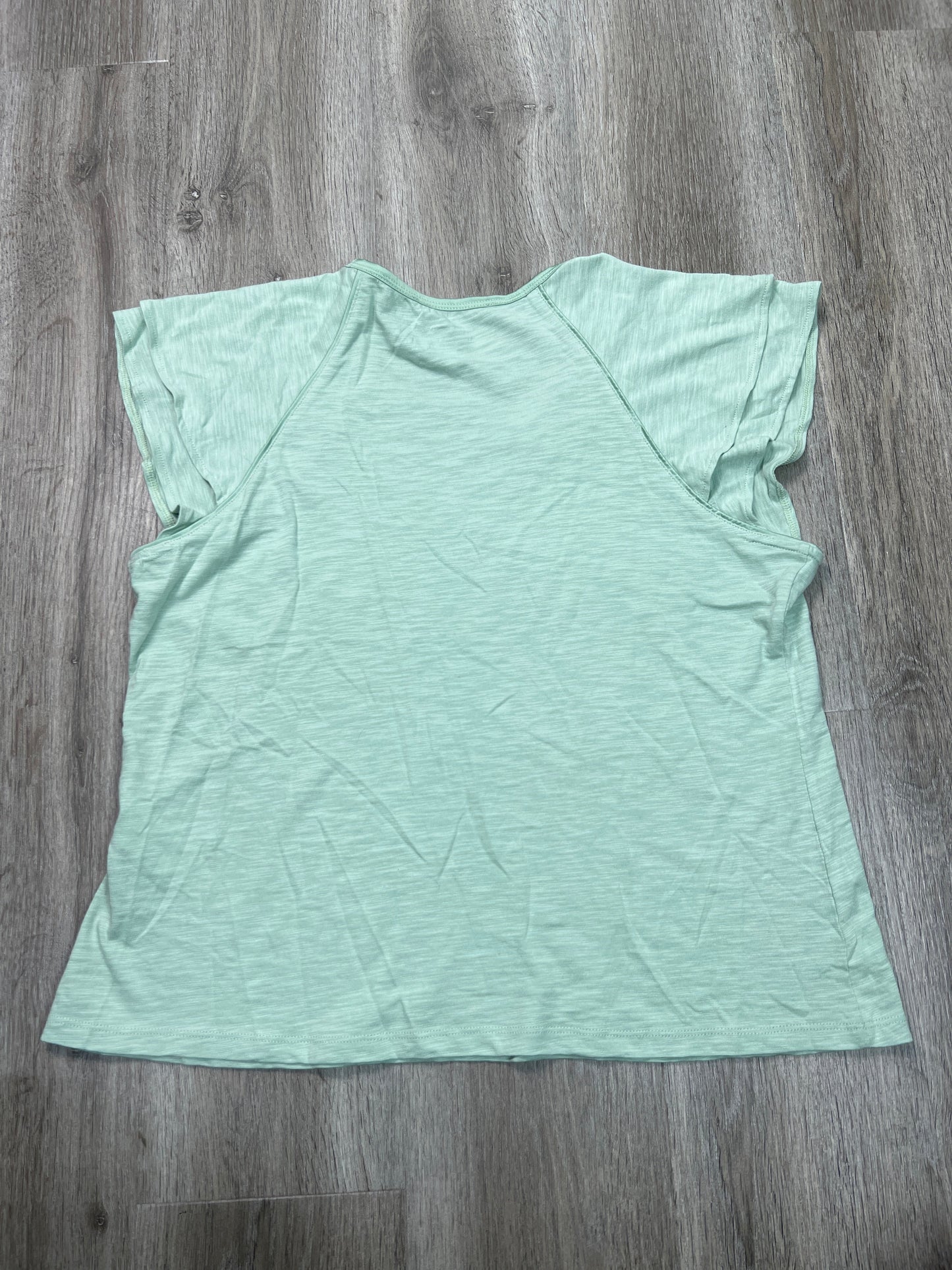 Top Short Sleeve By White House Black Market In Green, Size: Xl